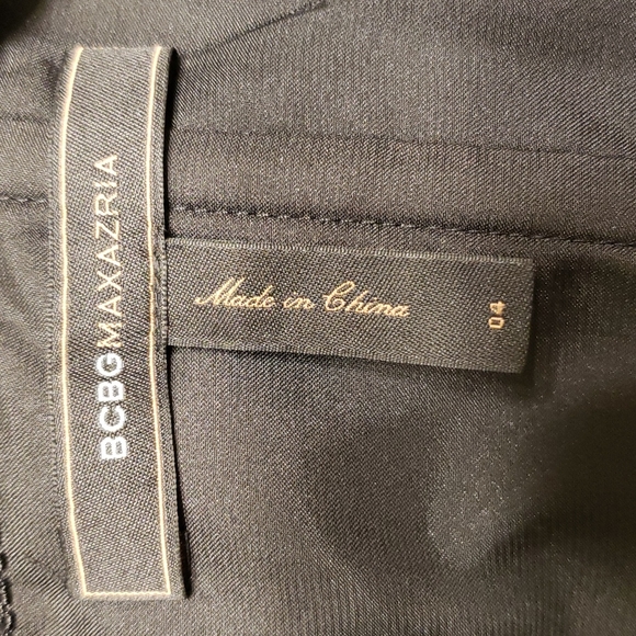 BCBGMaxAzria Strapless Black Dress Size 4 - Picture 11 of 16